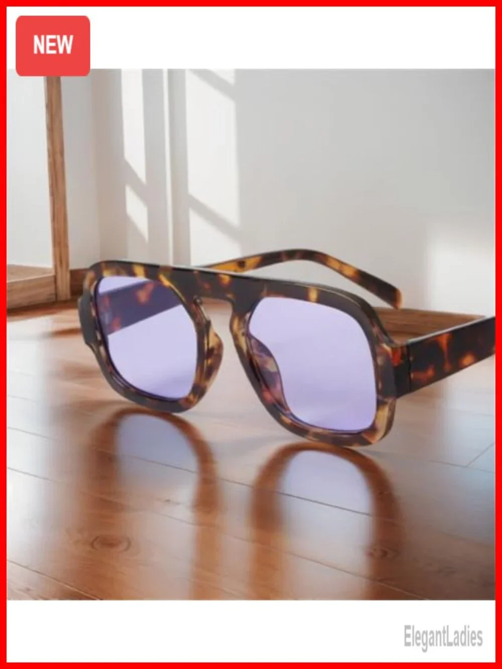 Square Aviator Sunglasses for Women Men Vintage 70s Inspired Flat Top UV400